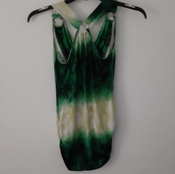 Cowl Neck Racerback Top - Picture 2 of 5